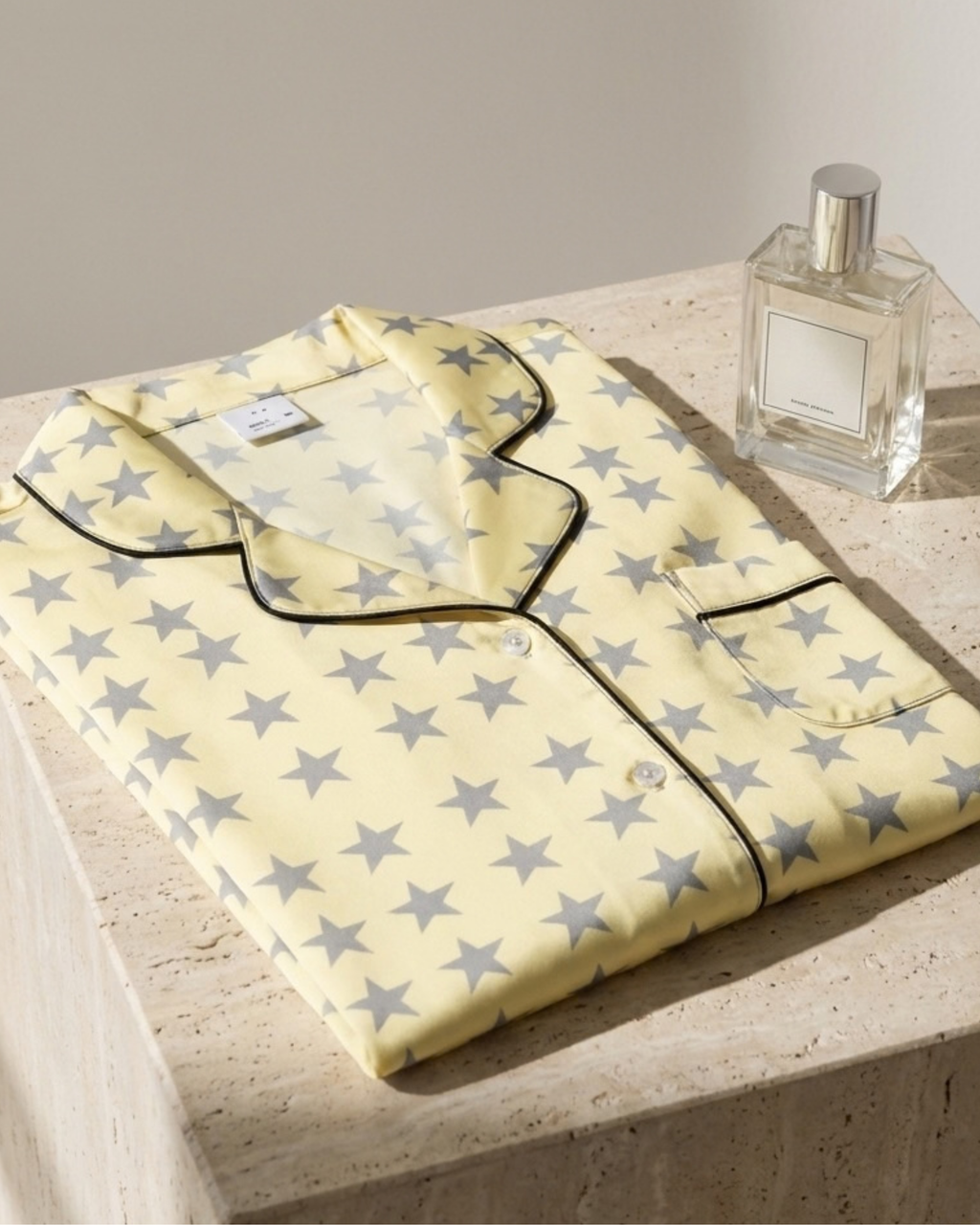 Butter Yellow Long Sleeve Pajama Top